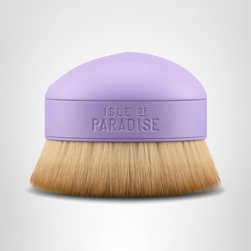 Isle of Paradise Shape and Glow brush compact packaging for travel.