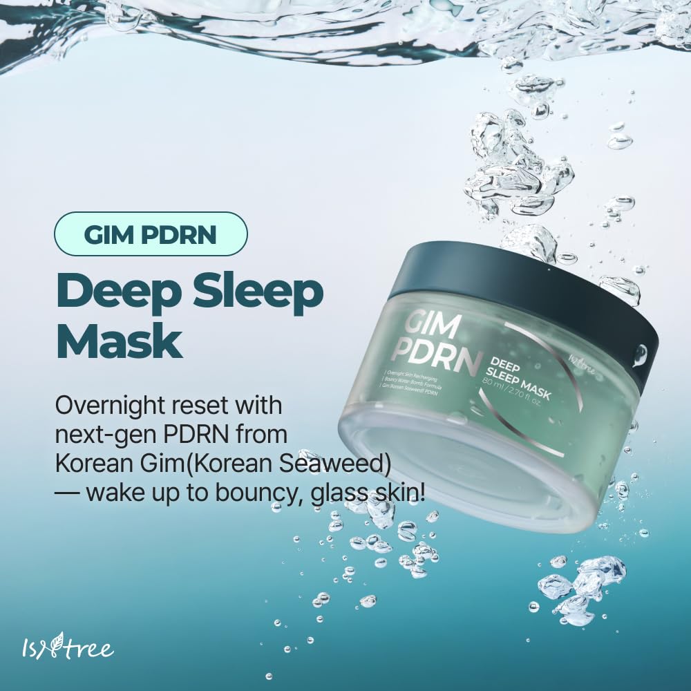IsNtree Gim PDRN Night-Time Ritual demonstrates easy bedtime skincare step.