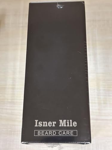 ISNER MILE softened beard closeup showcasing smoother facial hair.