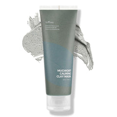 IsNtree Mugwort Calming Clay Mask jar shown for soothing pores