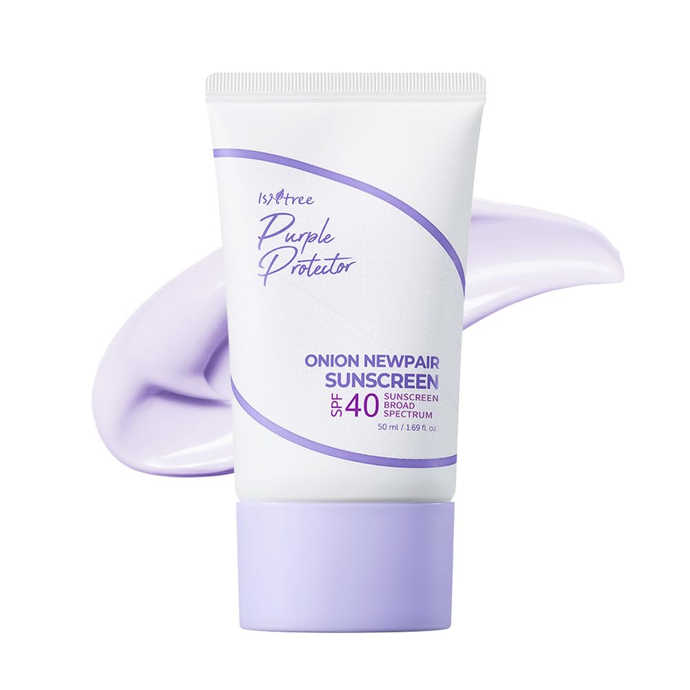 ISNTREE Onion Newpair Sunscreen 50ml tube front view for everyday sun protection.