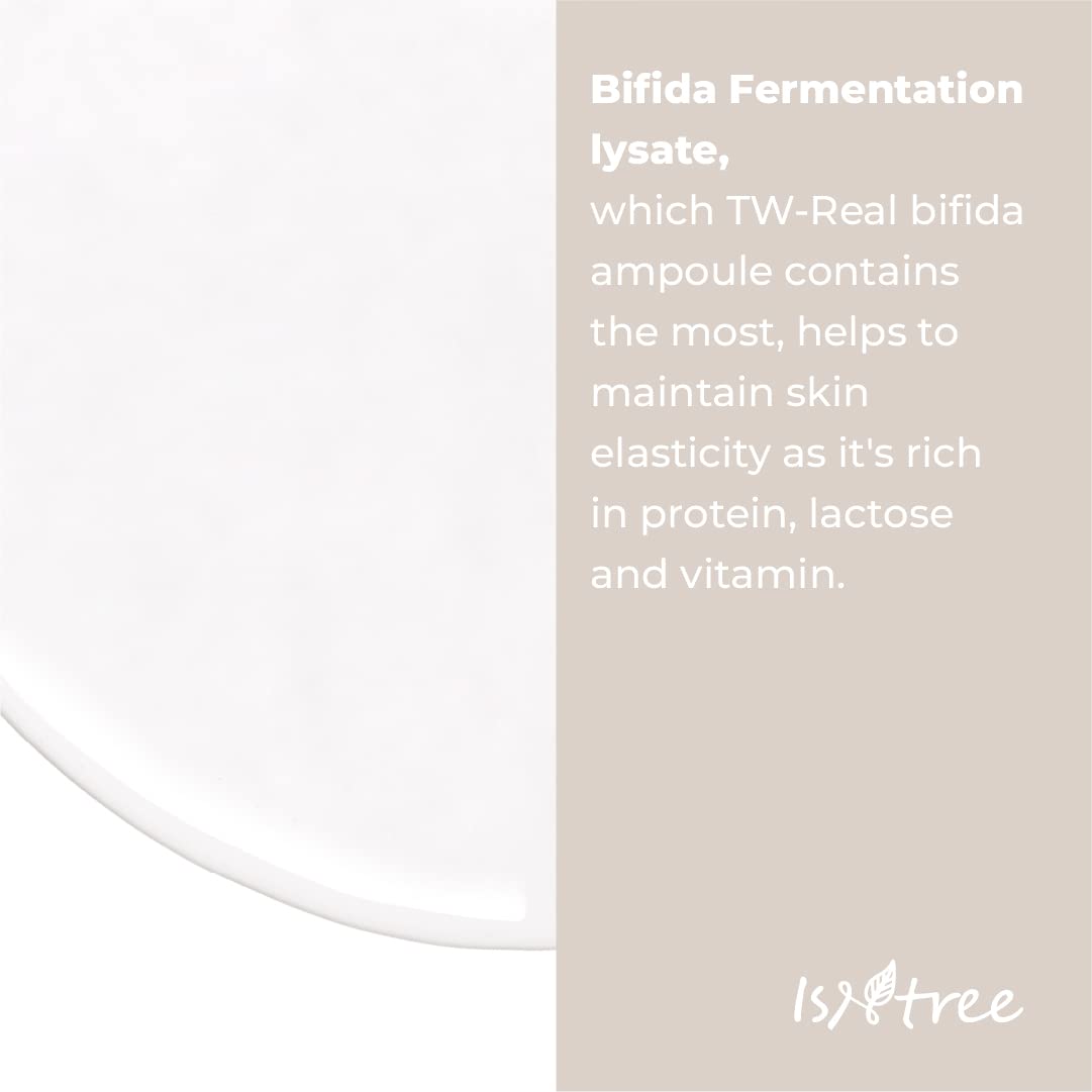 IsNtree TW-Real Bifida Collagen Ampoule suitable for all skin types on balanced complexion.