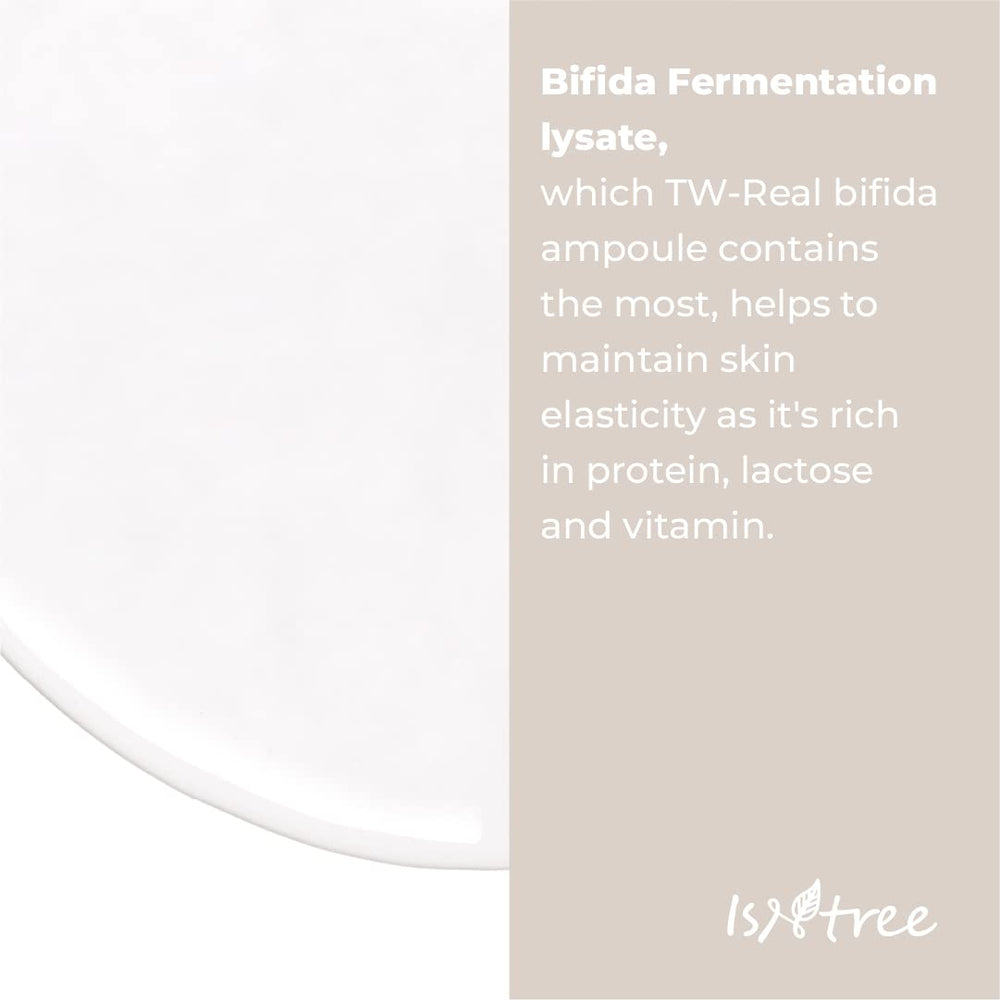 IsNtree TW-Real Bifida Collagen Ampoule suitable for all skin types on balanced complexion.