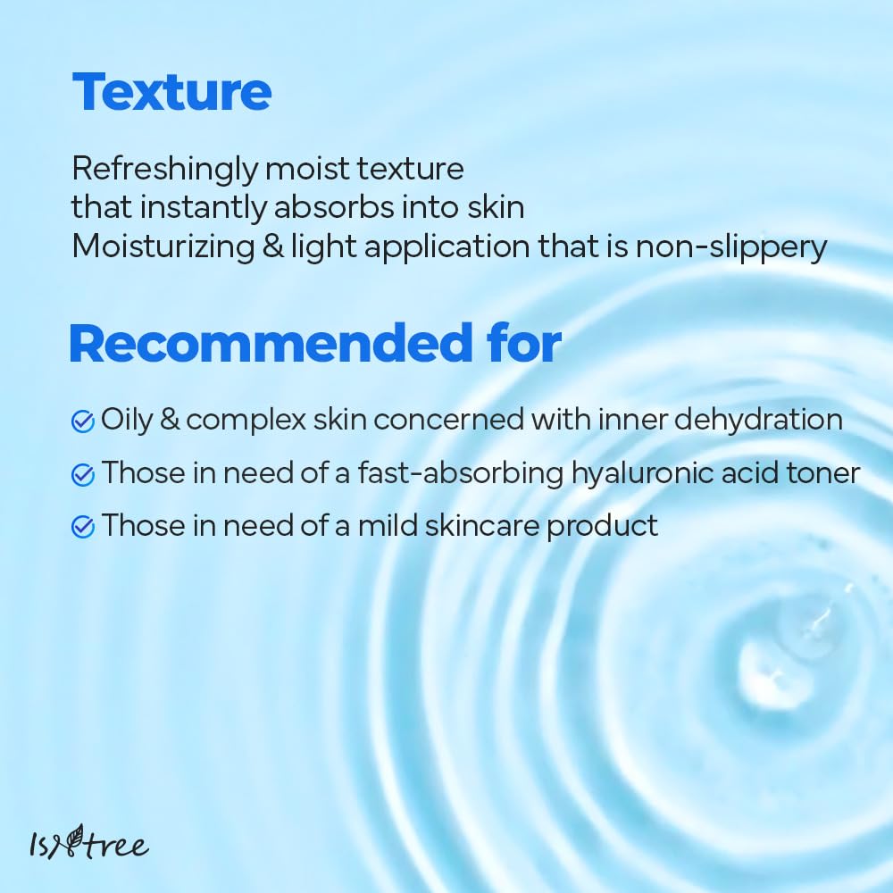 ISNTREE Ultra-Low Molecular Hyaluronic Acid Toner mineral-rich seawater visual
