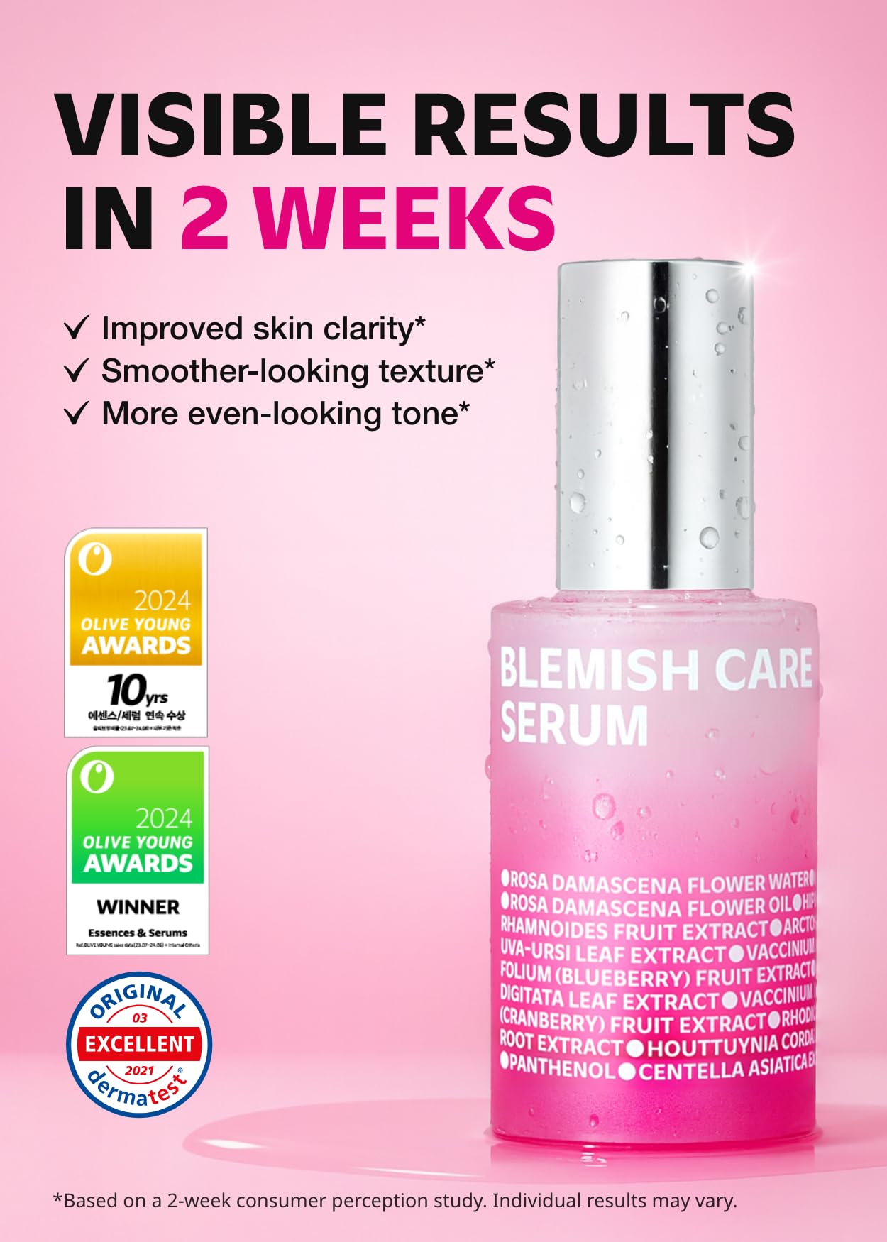 ISOI Blemish Care Up Serum applying for quick morning refresh