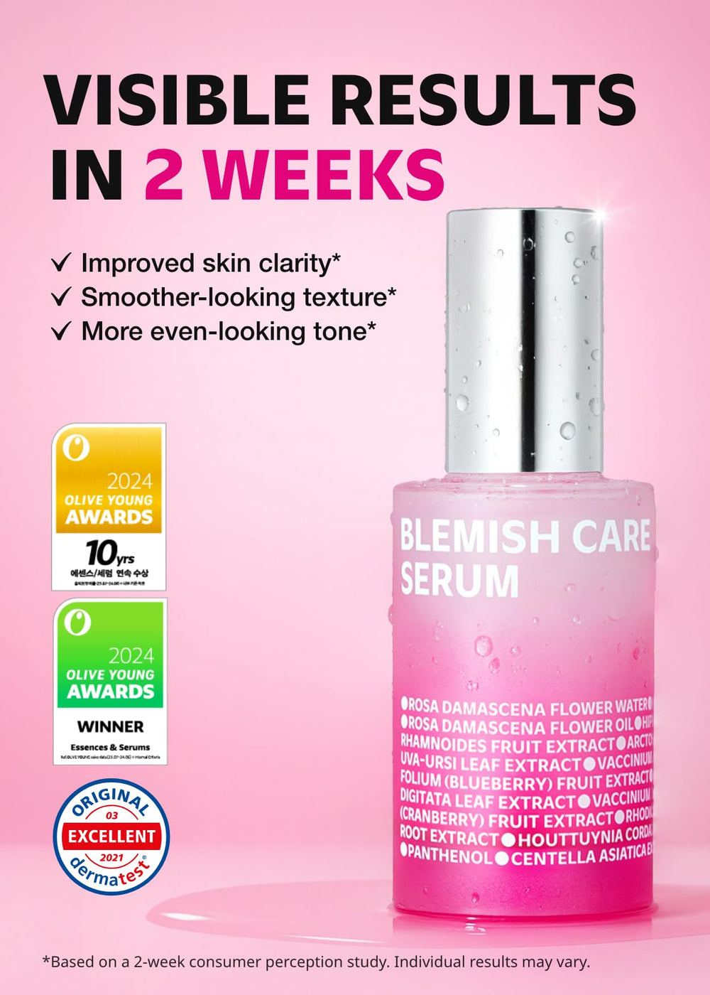 ISOI Blemish Care Up Serum applying for quick morning refresh