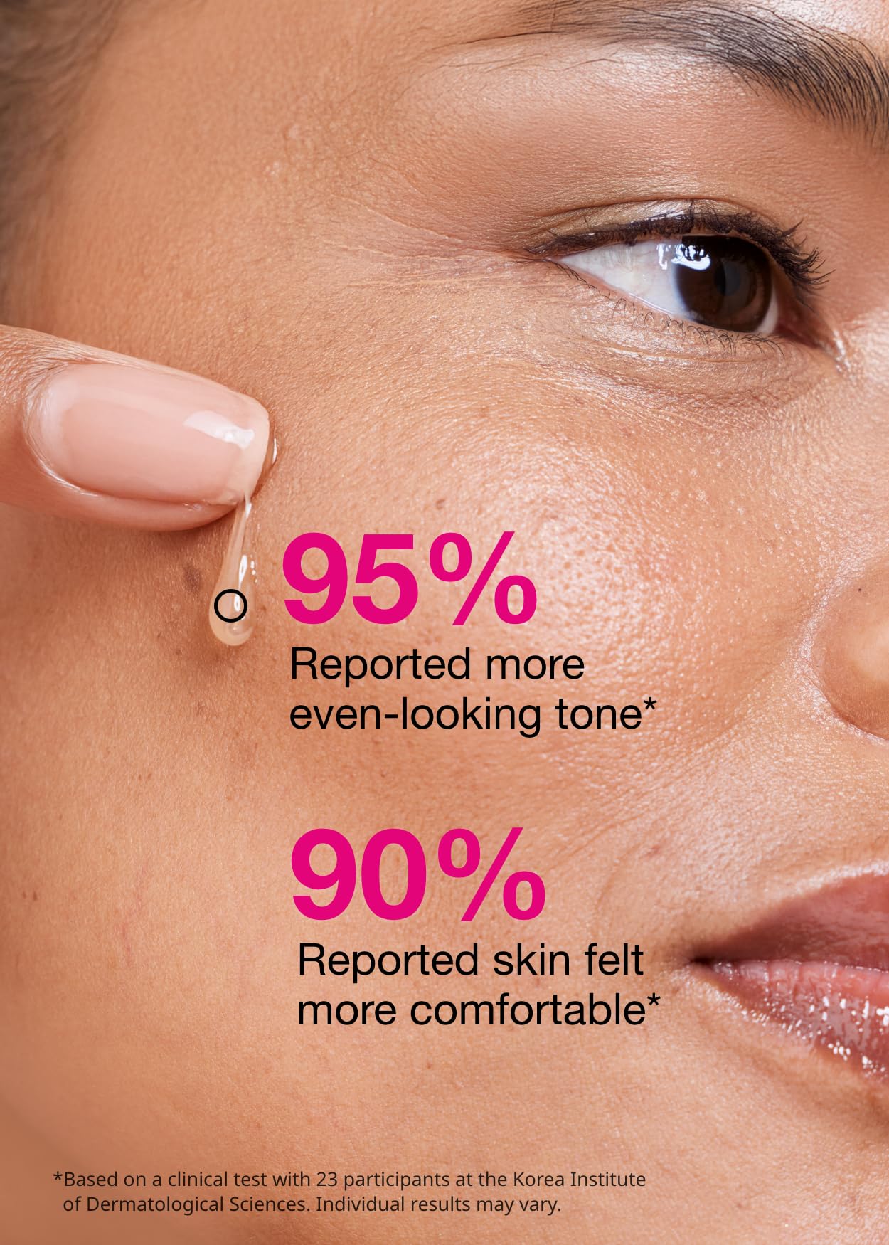 Droplet dispensing Arbutin formula from ISOI serum