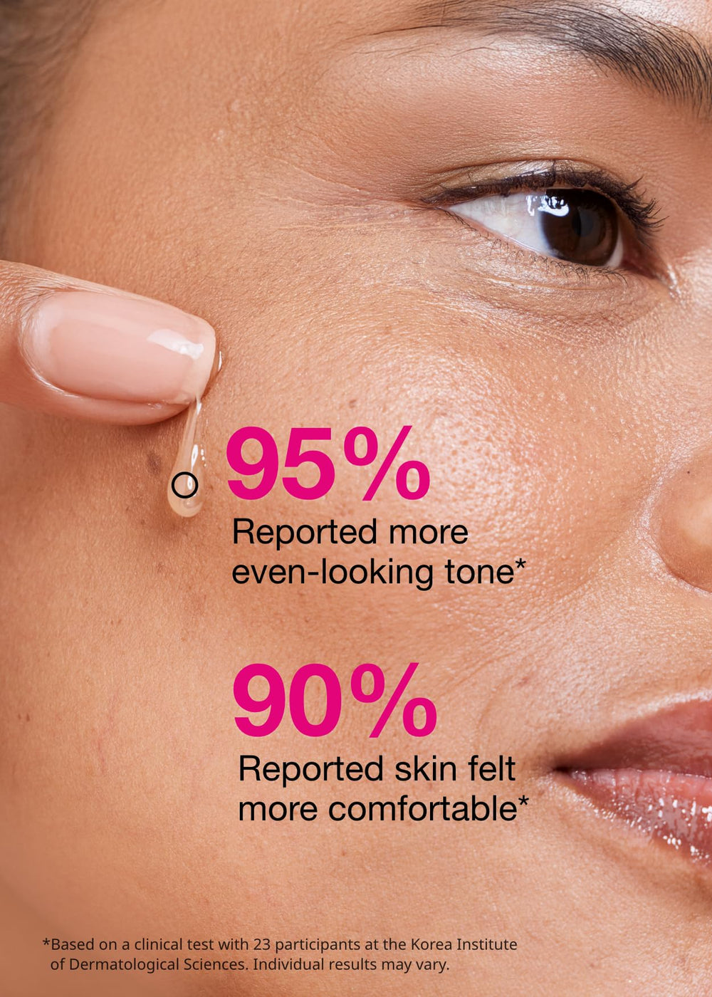 Droplet dispensing Arbutin formula from ISOI serum