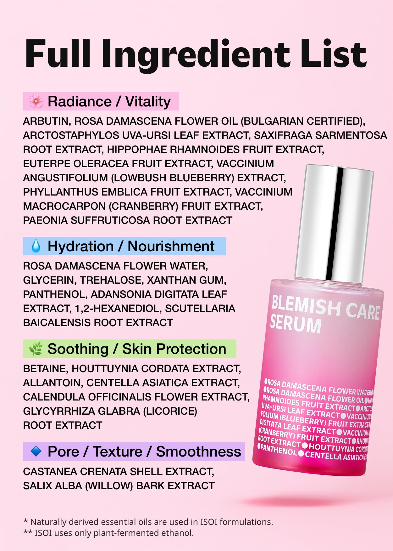 ISOI Blemish Care Up Serum used in daily routine before makeup for smoother skin