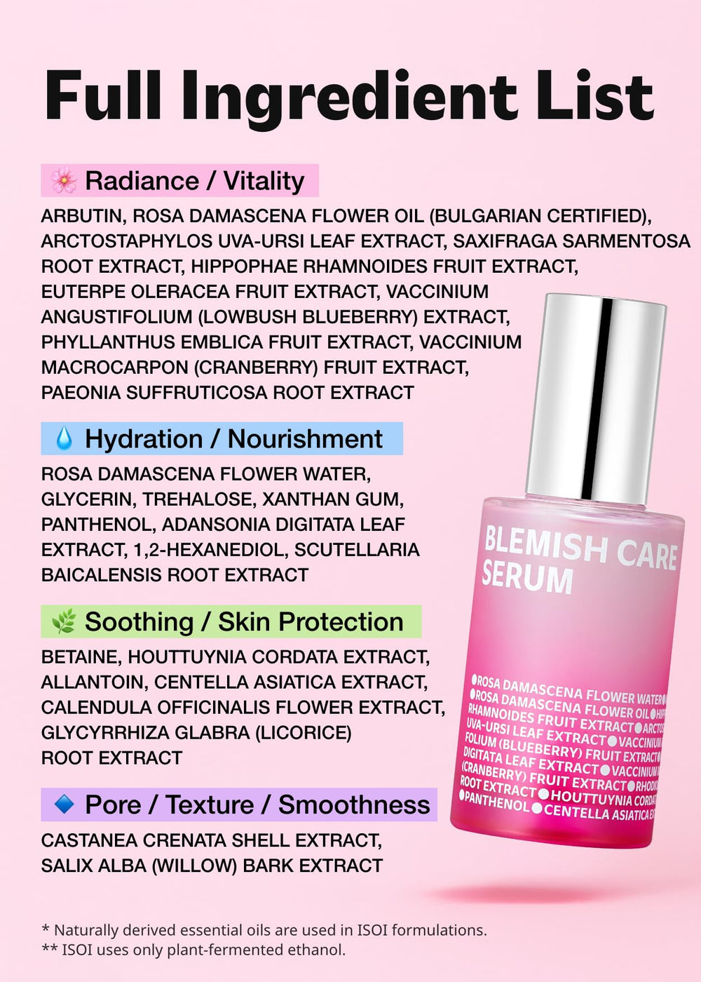 ISOI Blemish Care Up Serum used in daily routine before makeup for smoother skin