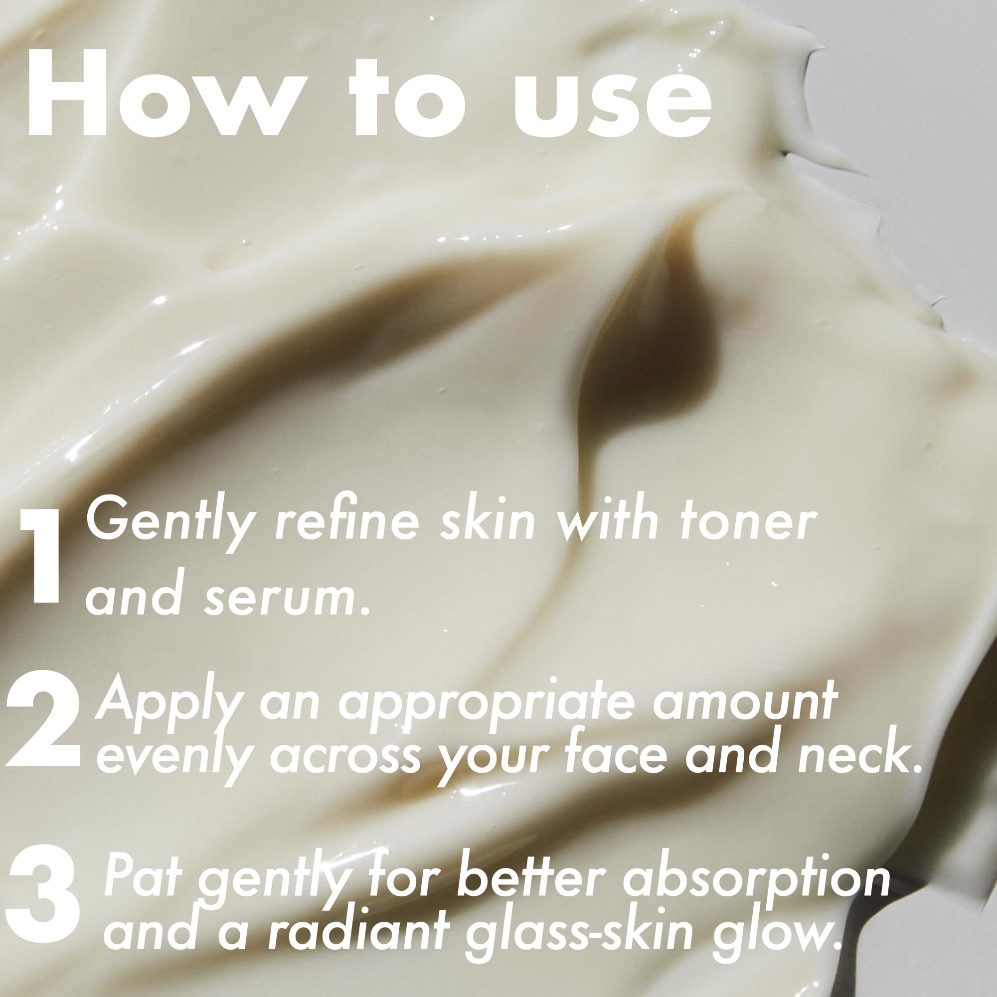 Isoi Intensive Energizing Cream EX face application for smooth, hydrated skin.