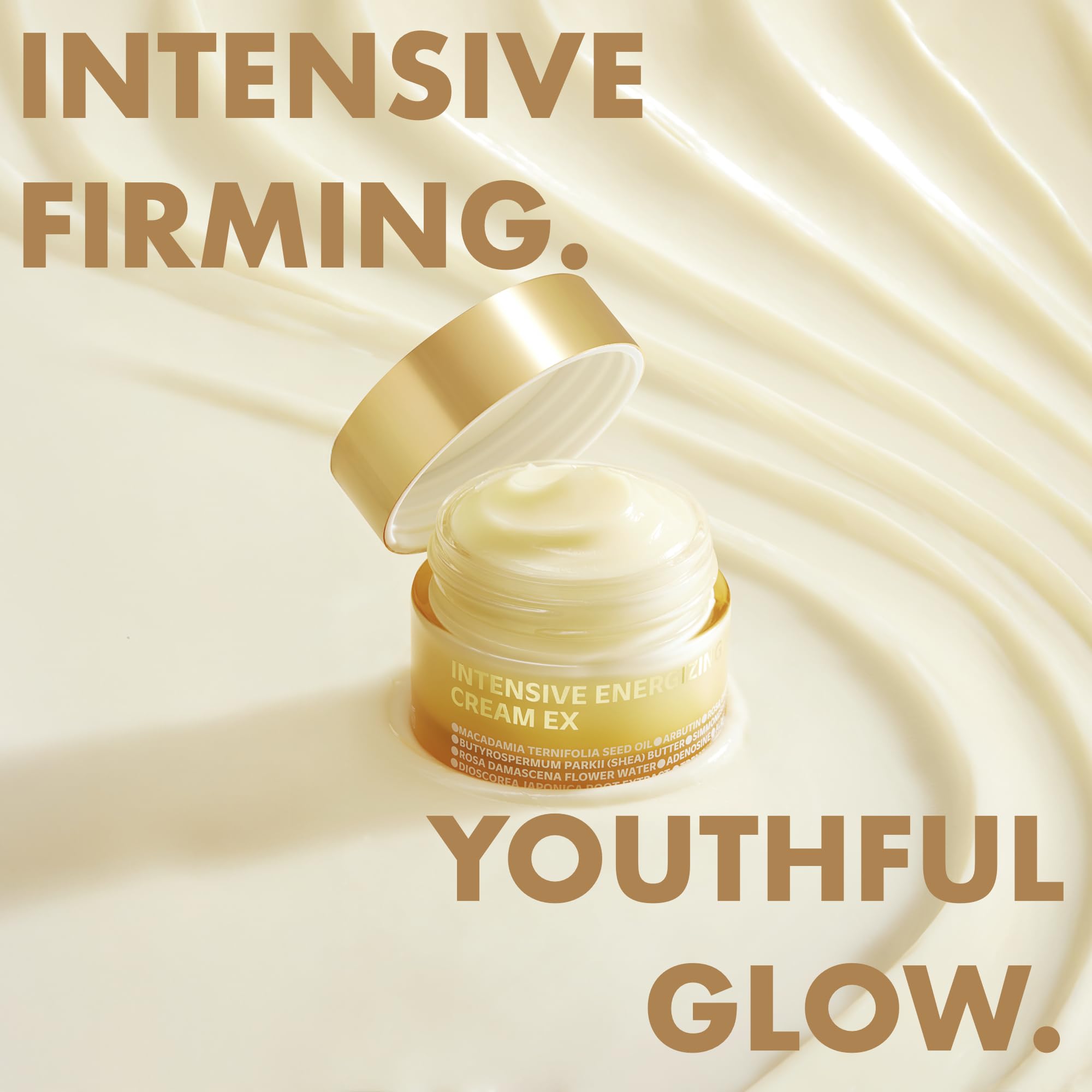 Isoi Intensive Energizing Cream EX neck application demonstrating gentle firming and elasticity.