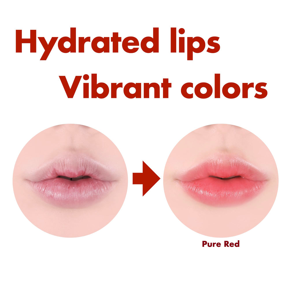 ISOI lip base glow image illustrates moisture lock under lipstick.