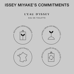 Issey Miyake L'Eau d'Issey packaging gift box conveys premium presentation and gifting appeal.