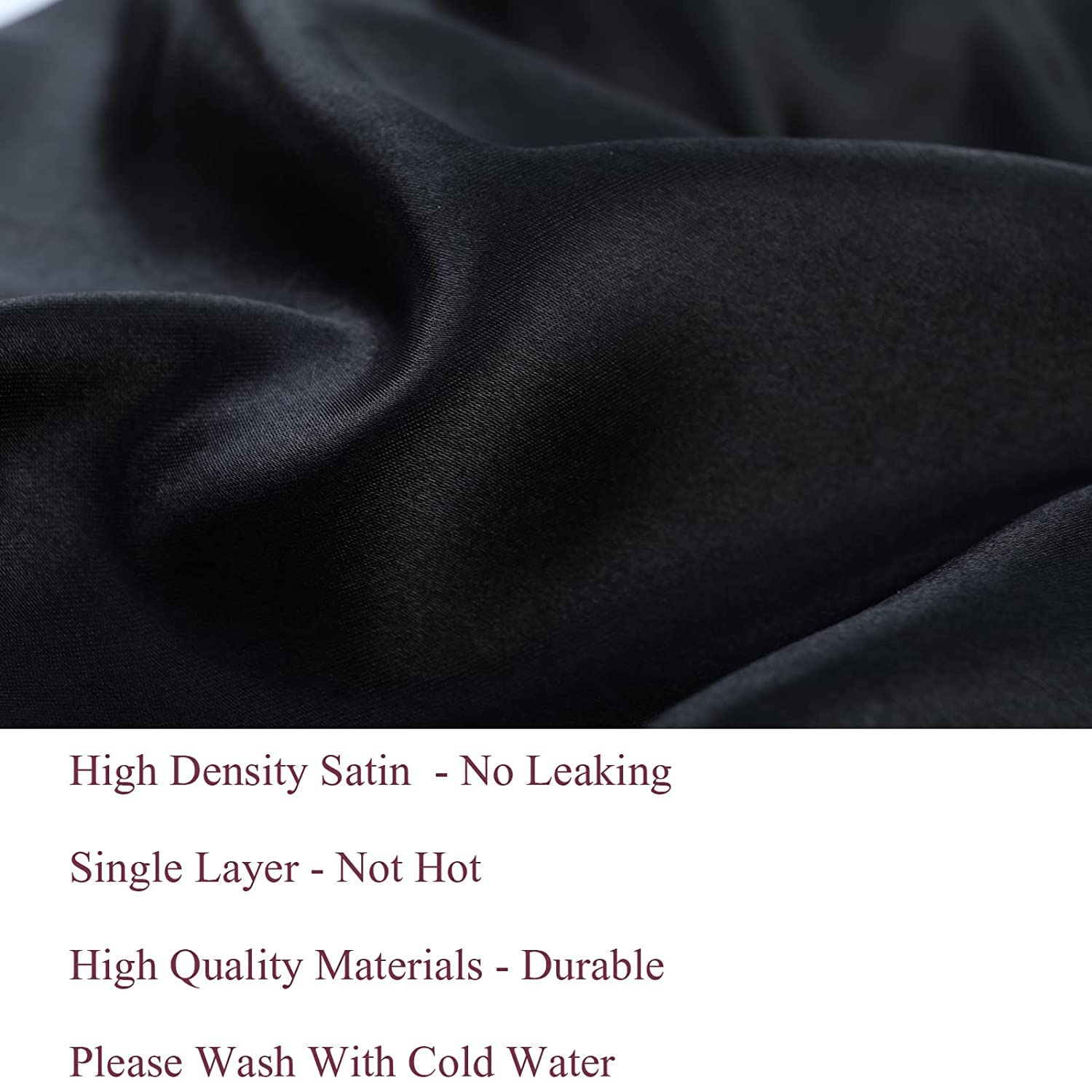 Isshin Beauty satin bonnet fits wide range heads—great for natural, braided, or long hair.
