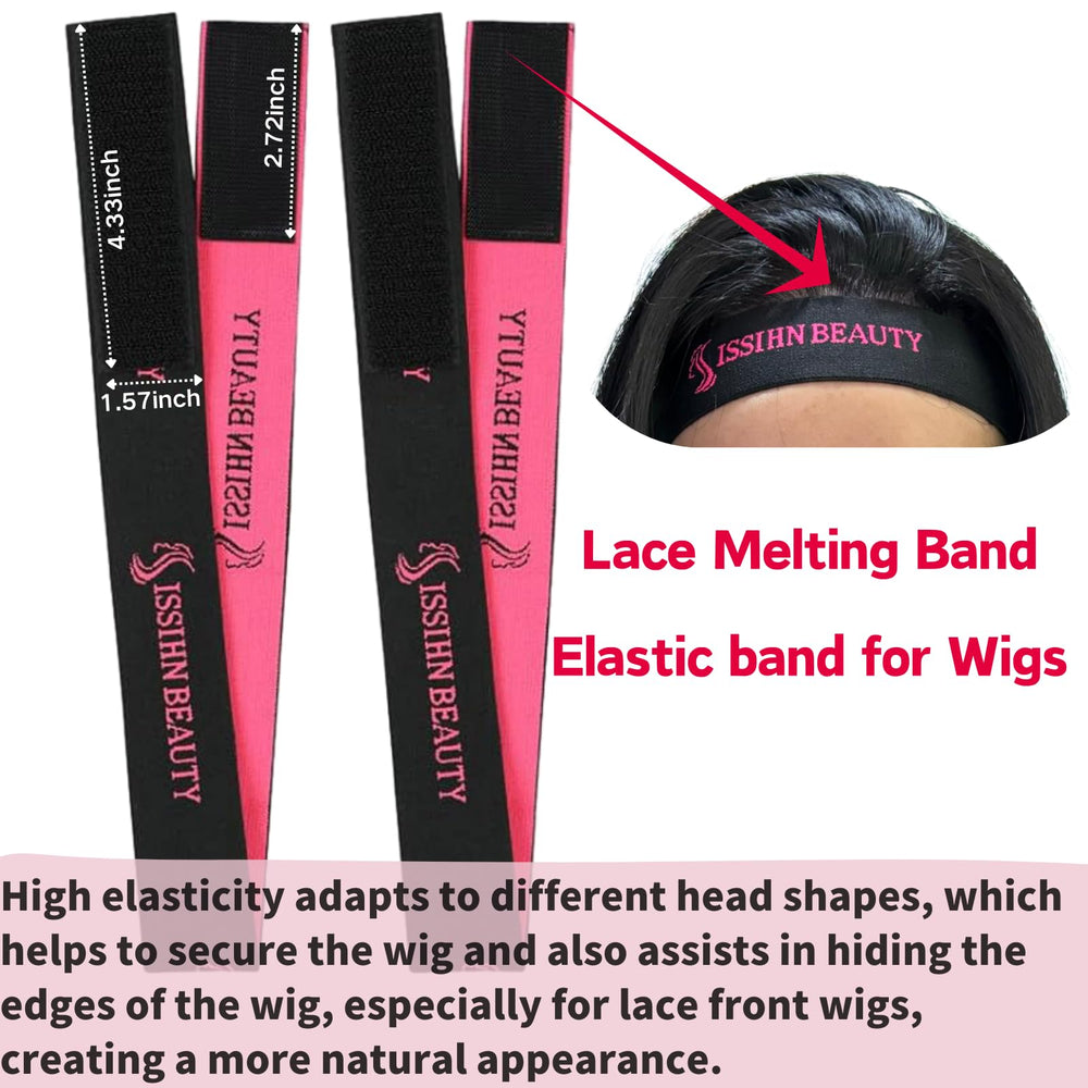 Isshin Beauty lace wig grip cap medium size; adaptable fit for daily wear.