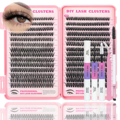 ISTGIFT Lash Clusters Kit with full set enables easy at-home lash DIY.