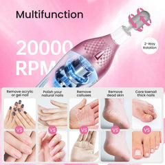 ISTON four-speed nail drill suitable for precise filing.