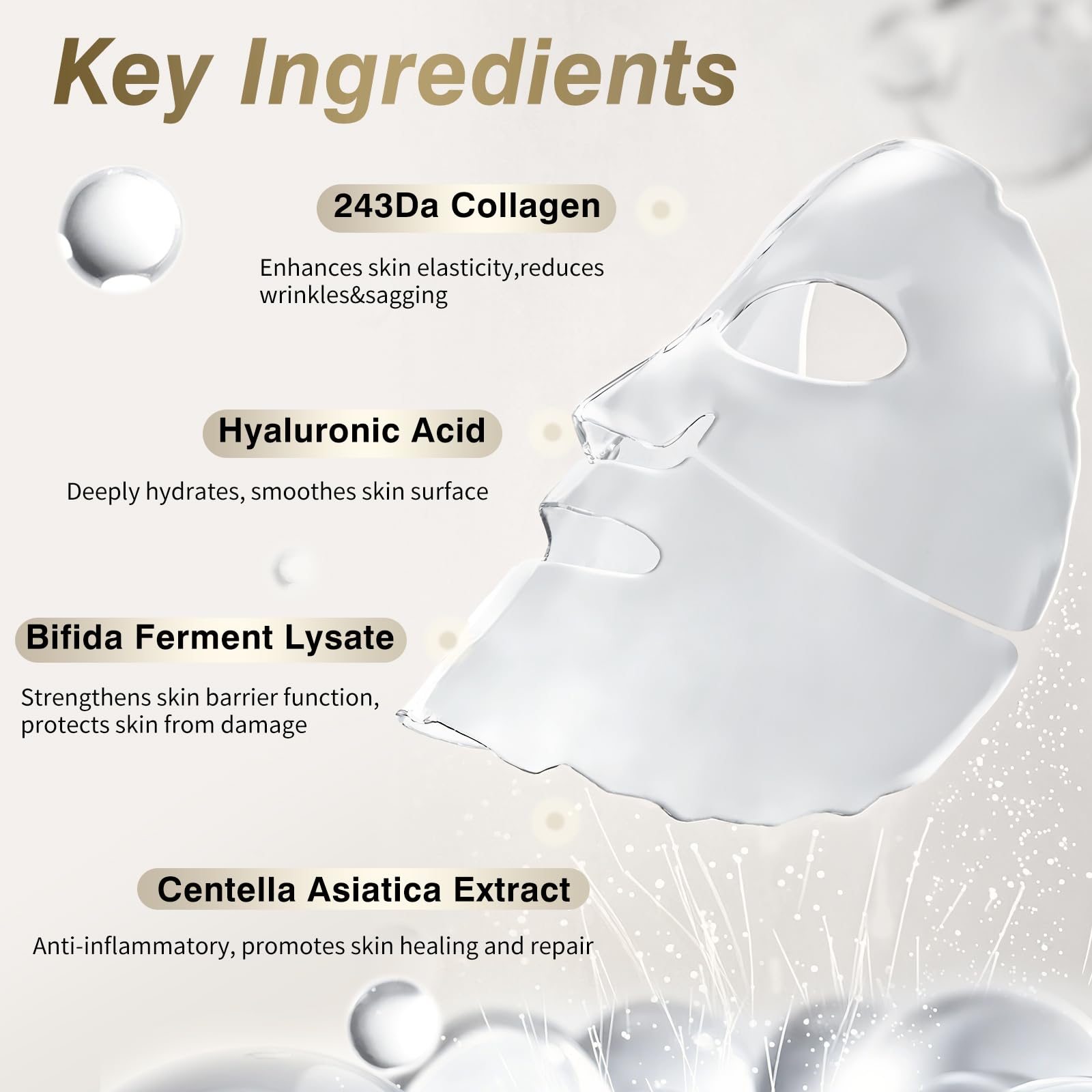 ISTON centella asiatica tea extract boost supports barrier and even tone.