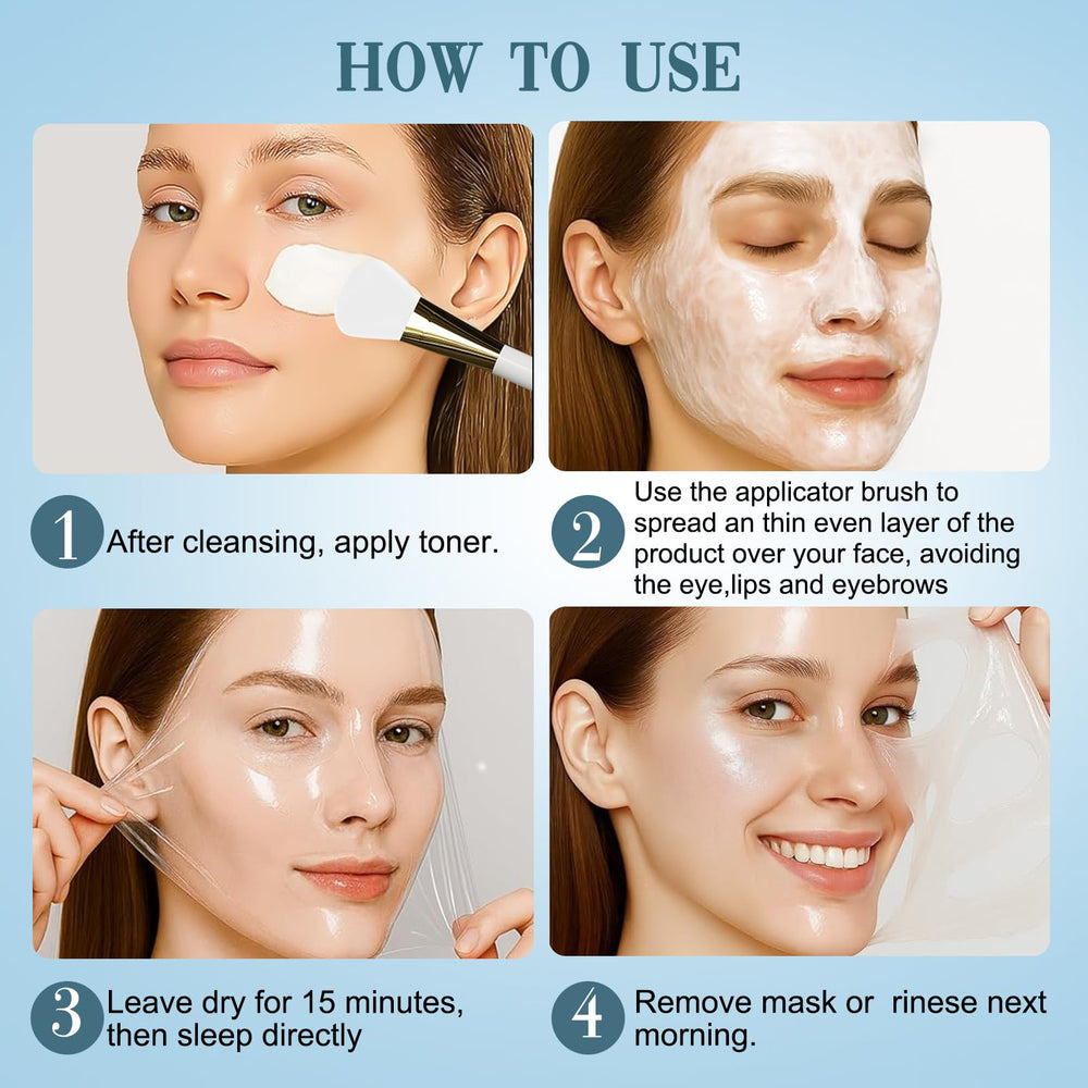 ISTON Collagen Night Wrapping Mask niacinamide brightening detail.