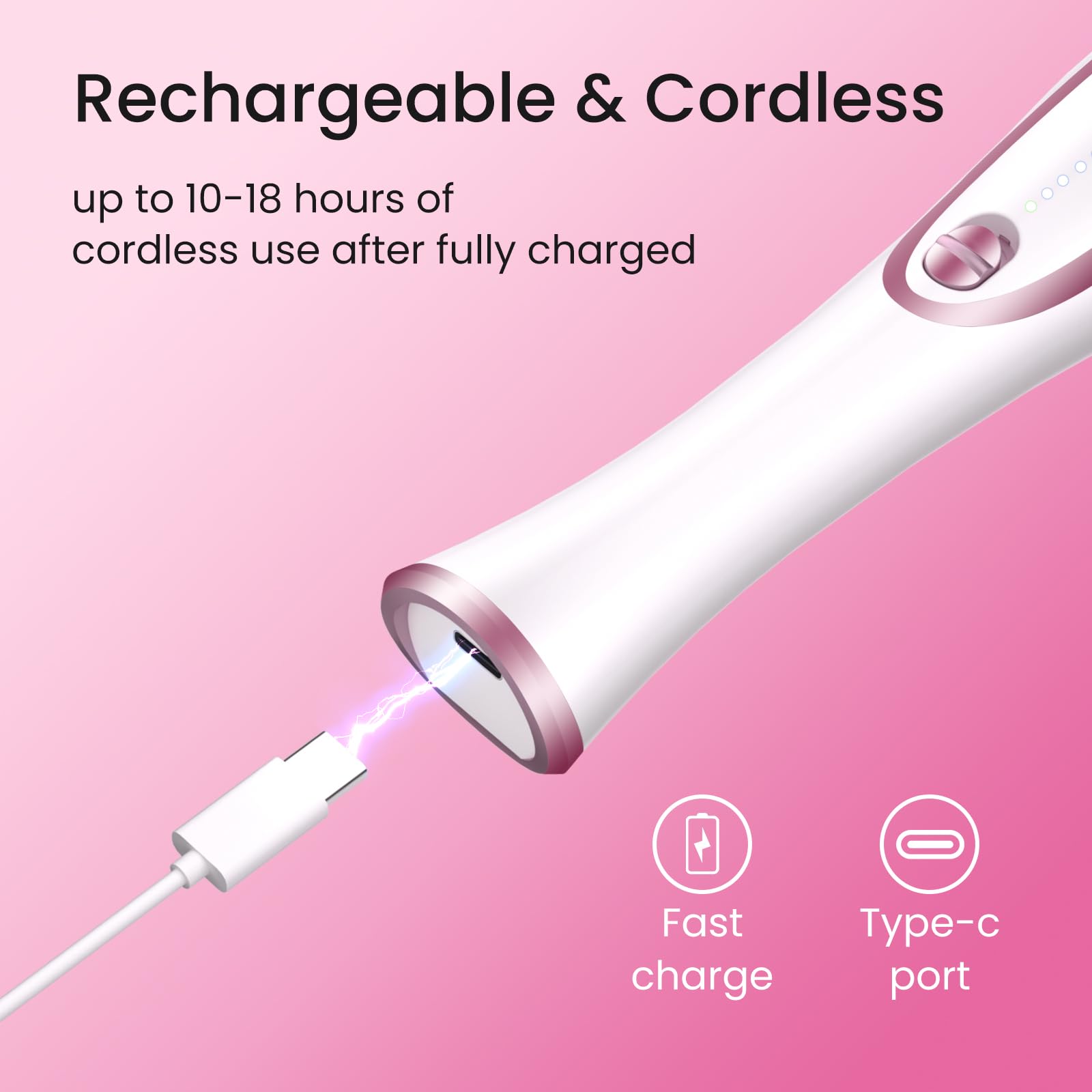 ISTON LED-lit work area for precise mani-pedi tasks.