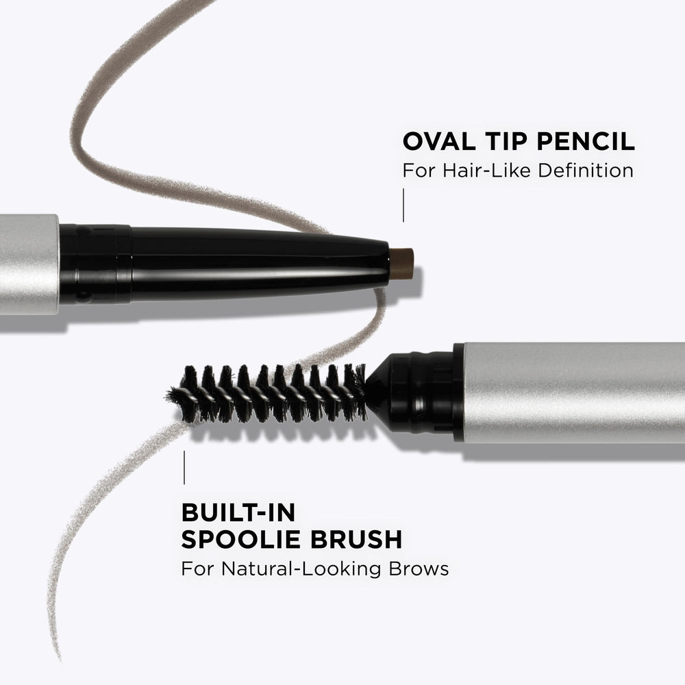 IT Cosmetics Brow Power Universal Blonde demonstrates customizable pressure-based color