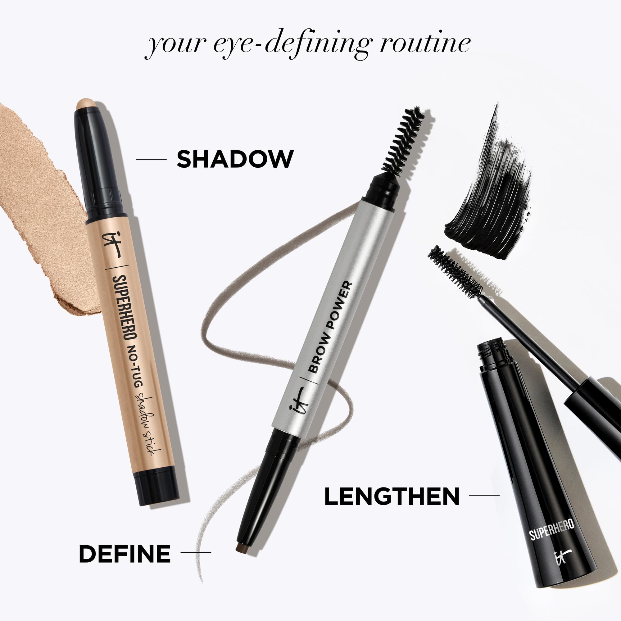 IT Cosmetics Brow Power Universal Blonde cap close-up shows precise tip design
