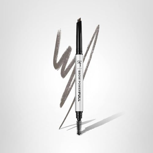 IT Cosmetics Brow PowerFULL budge-proof formula lasts all day.