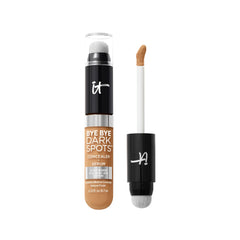 IT Cosmetics Bye Bye Dark Spots Concealer + Brightening Serum swatch shows medium coverage and natural finish