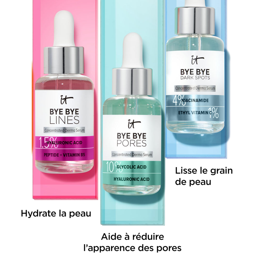 IT Cosmetics Bye Bye Lines serum ingredient vitamin B5 nourishes moisture.