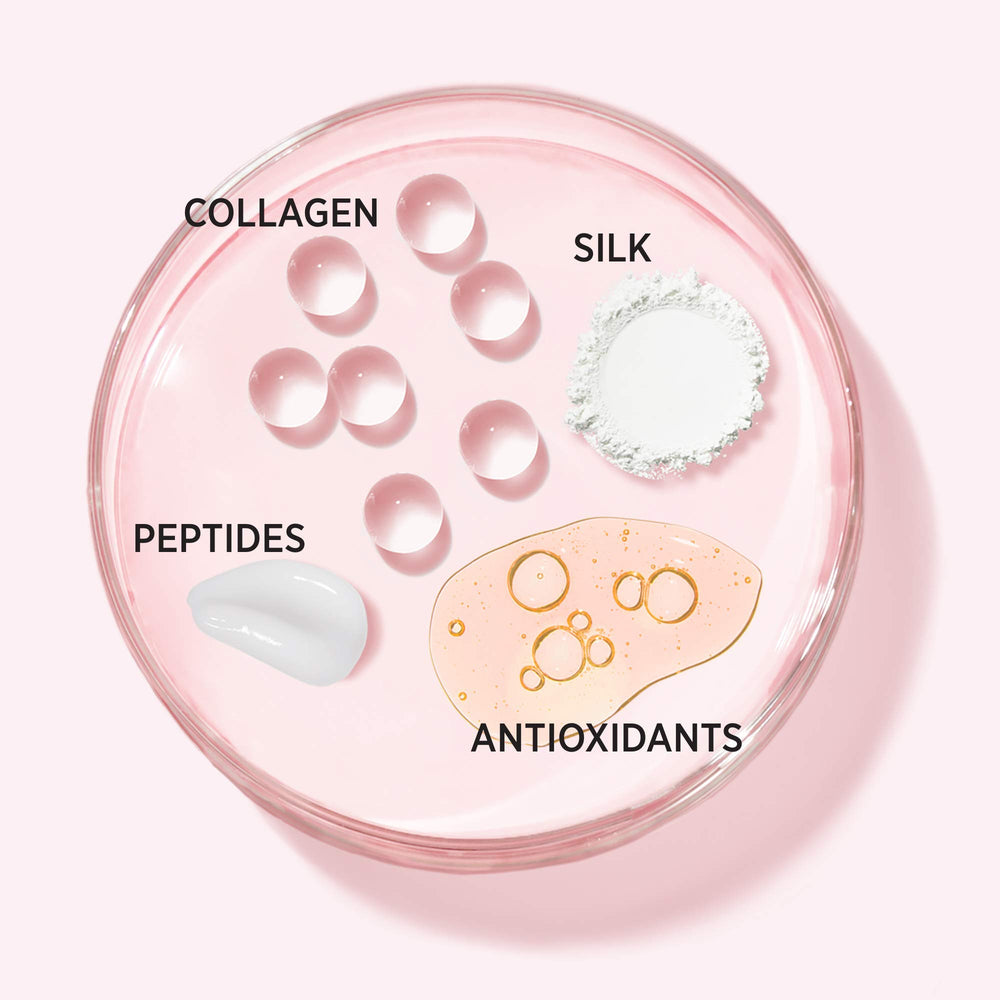 IT Cosmetics Bye Bye Pores Blush packaging highlights universal shade suitability for all skin tones
