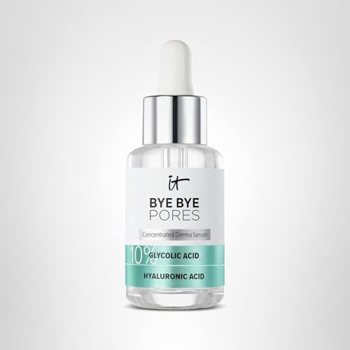 IT Cosmetics Bye Bye Pores morning-night routine graphic shows SPF or moisturizer pairing.