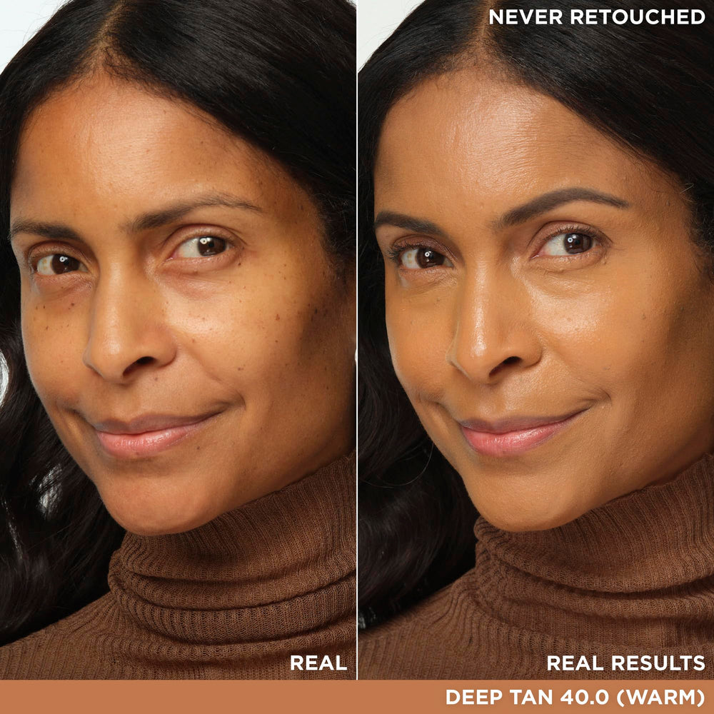 IT Cosmetics Bye Bye Under Eye Concealer Deep Tan swatches brighten dark circles