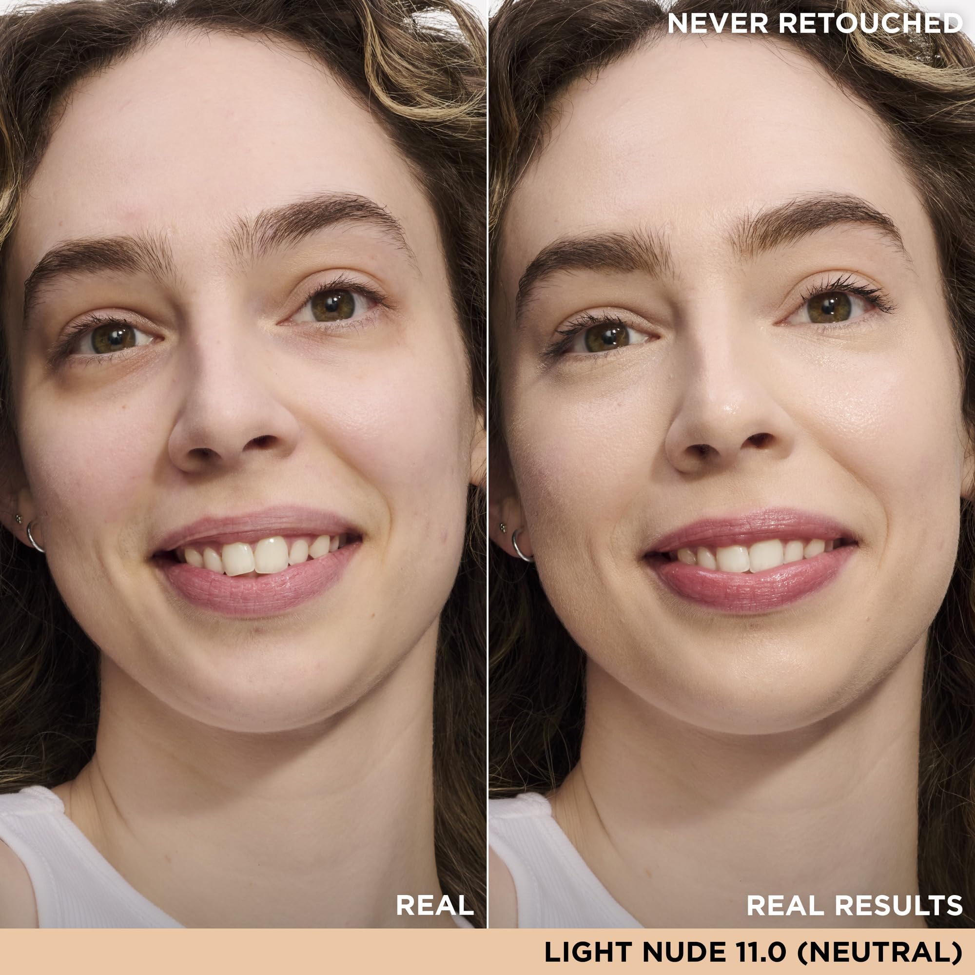 IT Cosmetics Bye Bye Under Eye Concealer Light Nude applying under-eye for brightening.