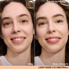 IT Cosmetics Bye Bye Under Eye Concealer Light Nude applying under-eye for brightening.