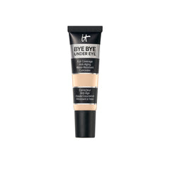IT Cosmetics Bye Bye Under Eye Concealer Light Nude tube showing full coverage for dark circles.
