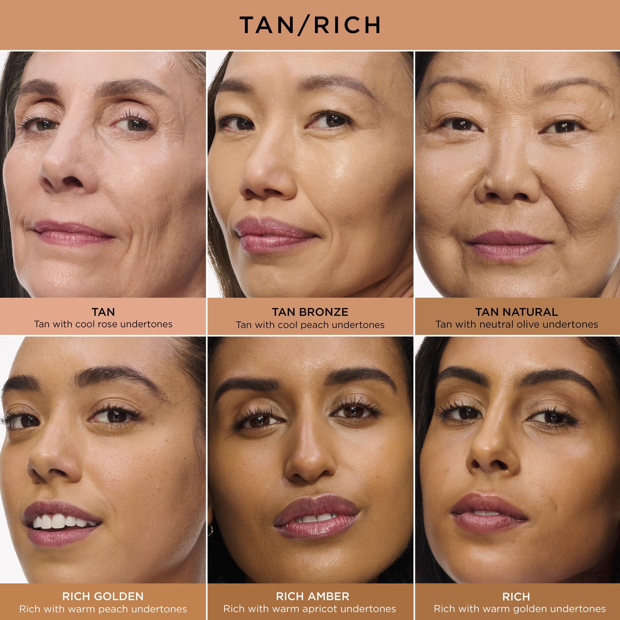 IT Cosmetics Bye Bye Under Eye Concealer Tan Natural shown smoothing fine lines