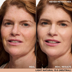 IT Cosmetics Bye Bye Under Eye Concealer Light Natural swatch showing brighten capability