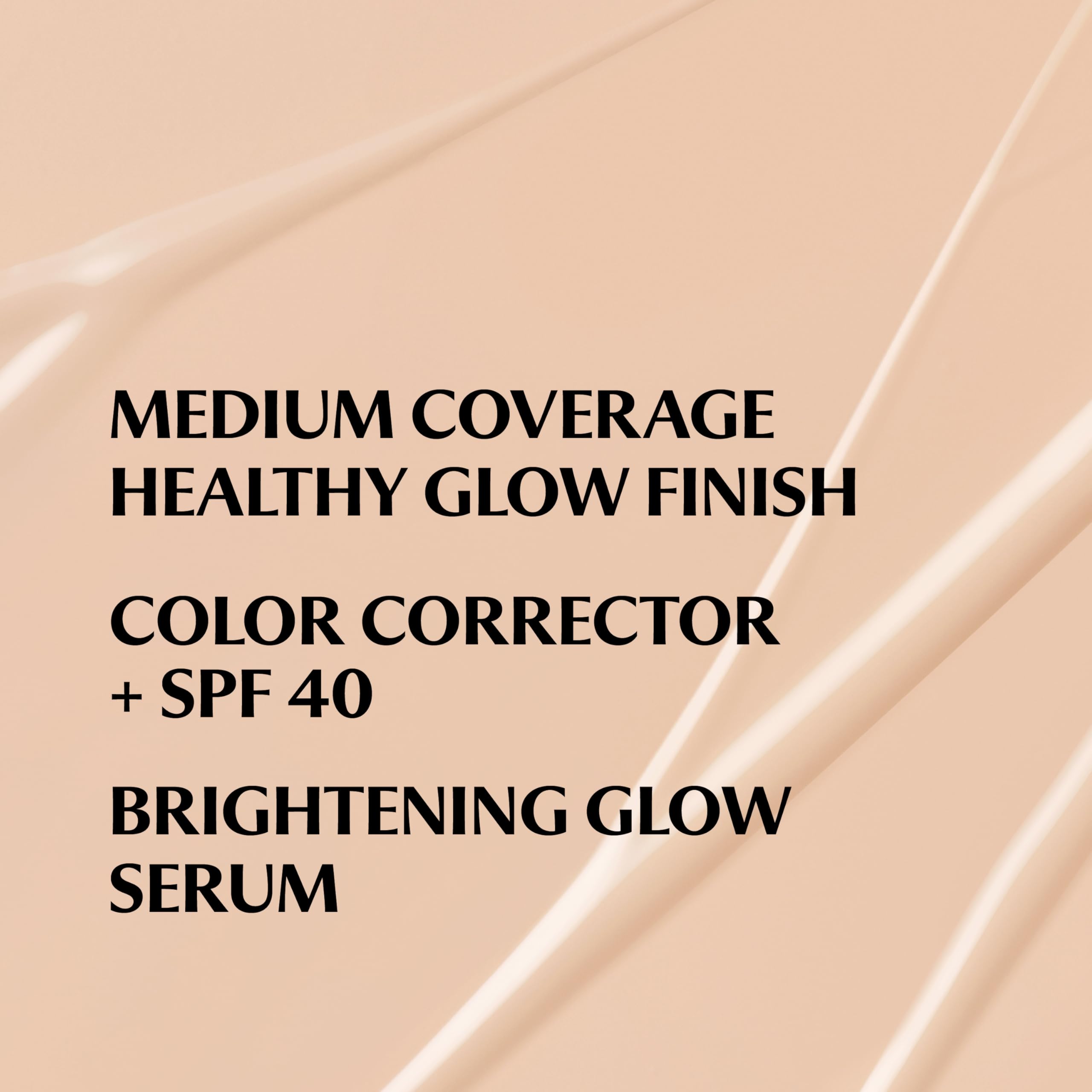 IT Cosmetics CC+ Nude Glow with Niacinamide for brighter, smoother skin.