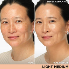 IT Cosmetics CC+ Nude Glow bottle pump illustrated for easy, lightweight coverage