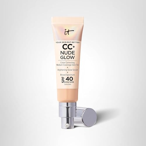 IT Cosmetics CC+ Nude Glow 2% Niacinamide note shows brightness and texture refinement