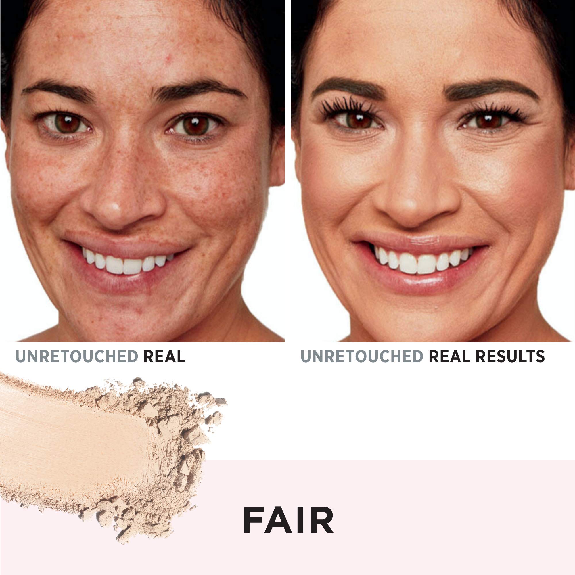 IT Cosmetics CC+ Airbrush Powder close-up texture indicating silky, blur-producing finish.