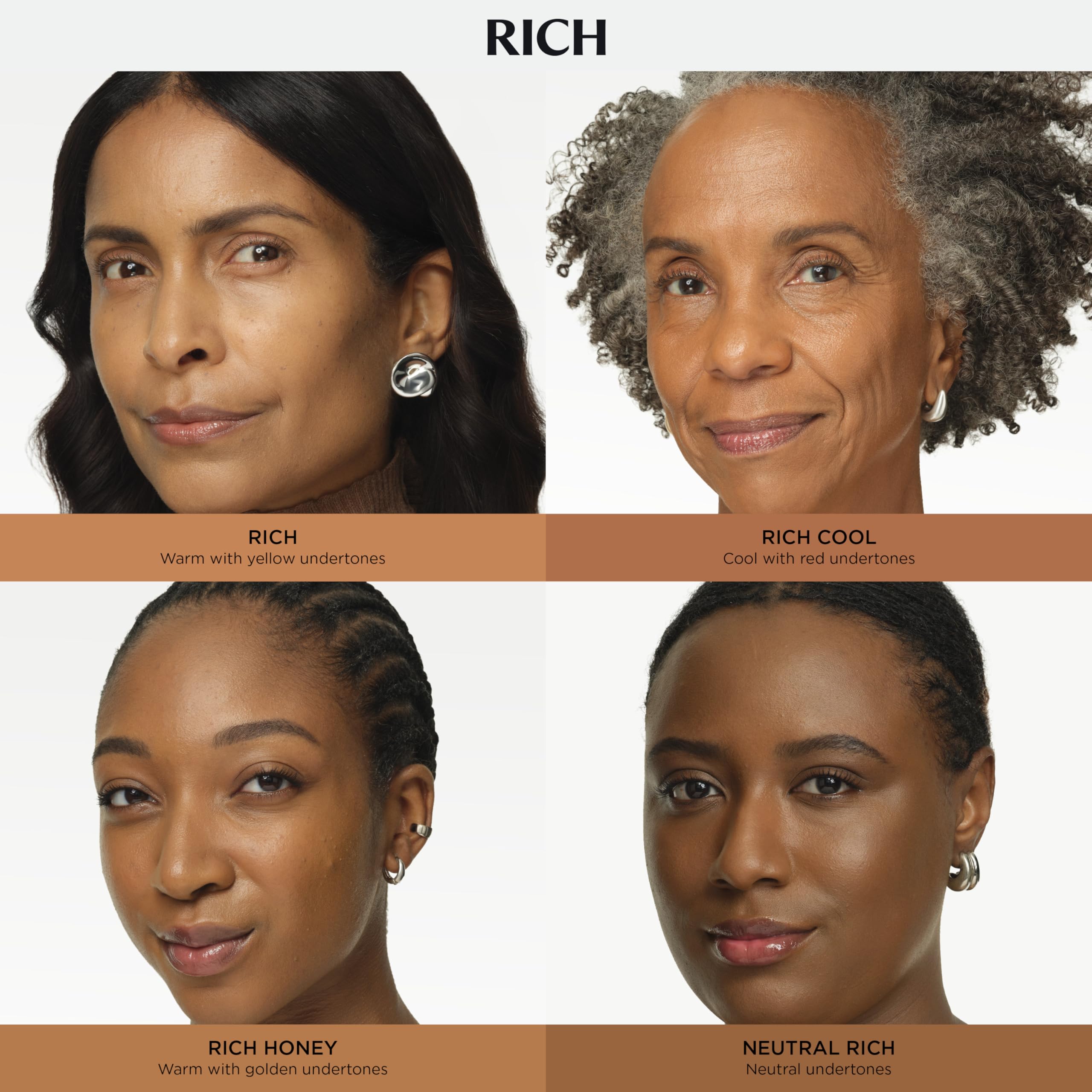 IT Cosmetics CC+ Cream Rich Honey SPF 50 protection on skin sample