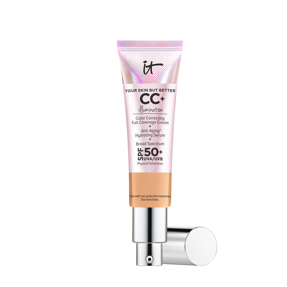 IT Cosmetics CC+ Illumination bottle with SPF 50 and radiant finish