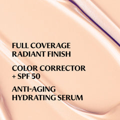 IT Cosmetics CC+ Illumination cream-texture close-up emphasizing hydrating serum base for mature skin.