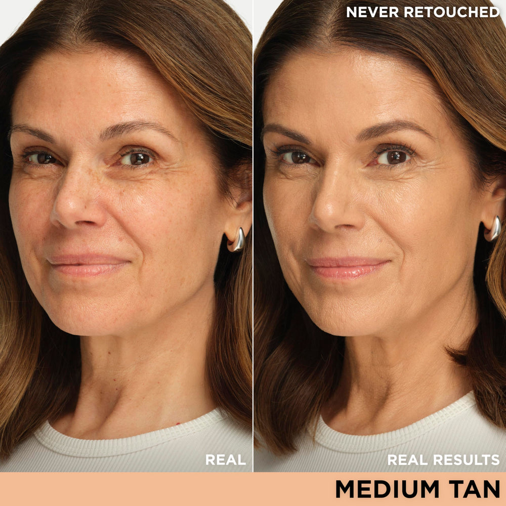 IT Cosmetics CC+ Illumination pump close-up highlights hydrating anti-aging formula.