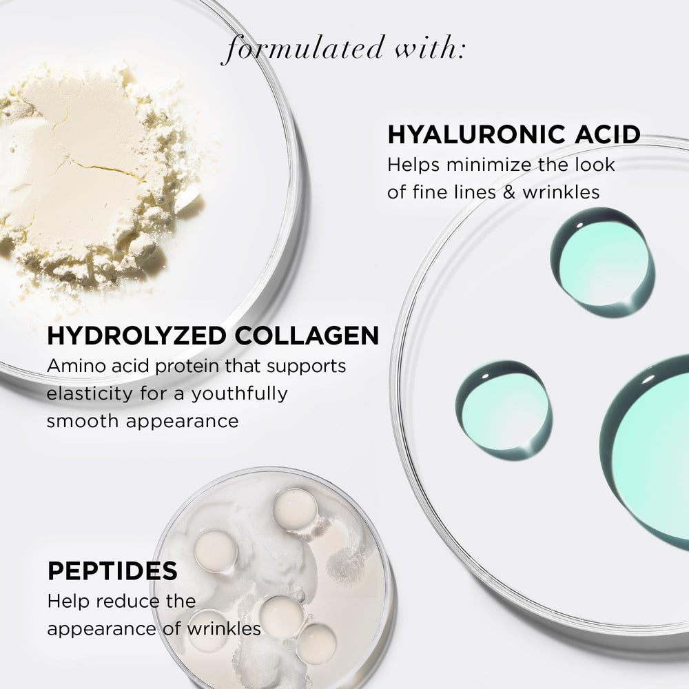 IT Cosmetics CC+ Illumination glow finish on the face.