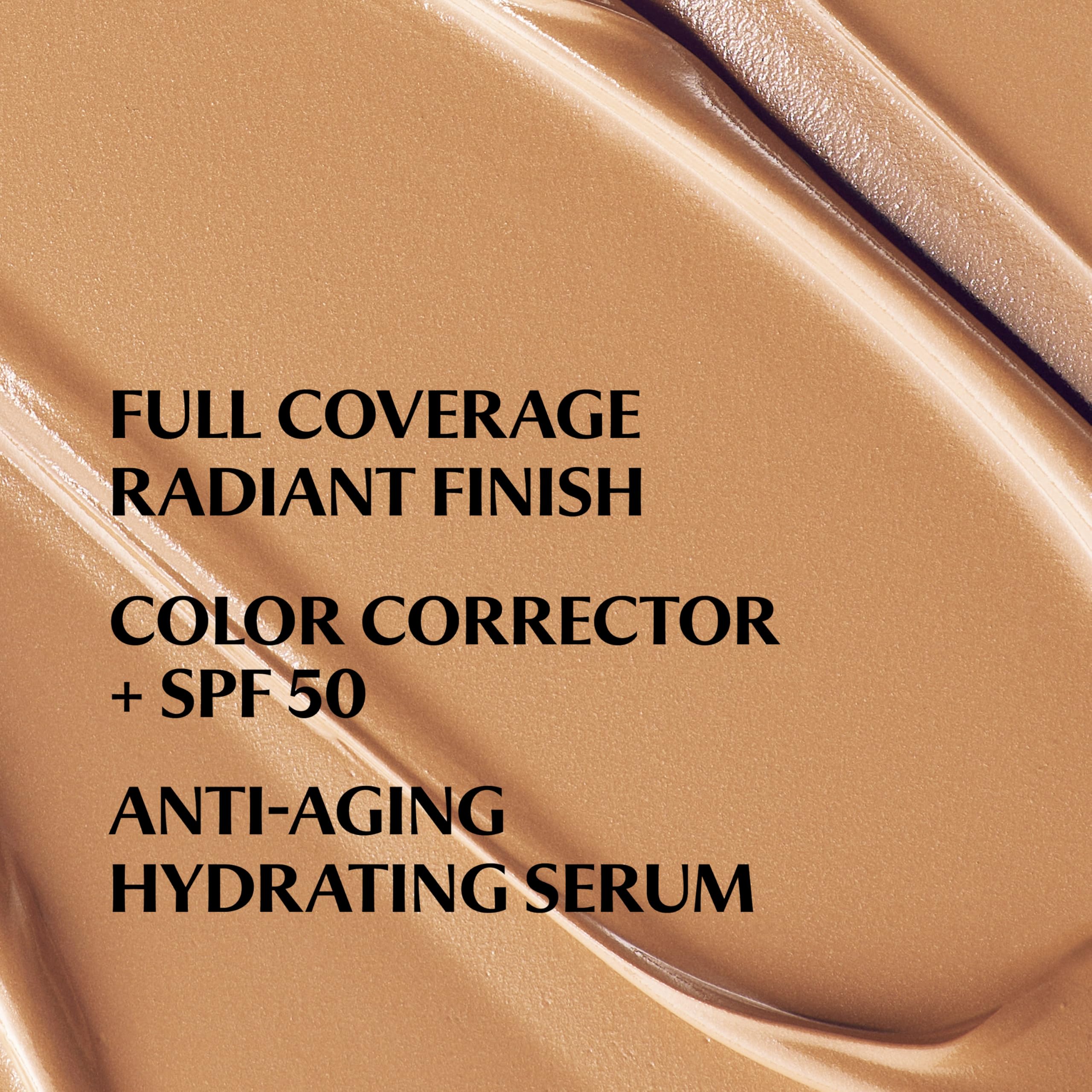 IT Cosmetics CC+ Illumination swirl demonstrates smooth blending.