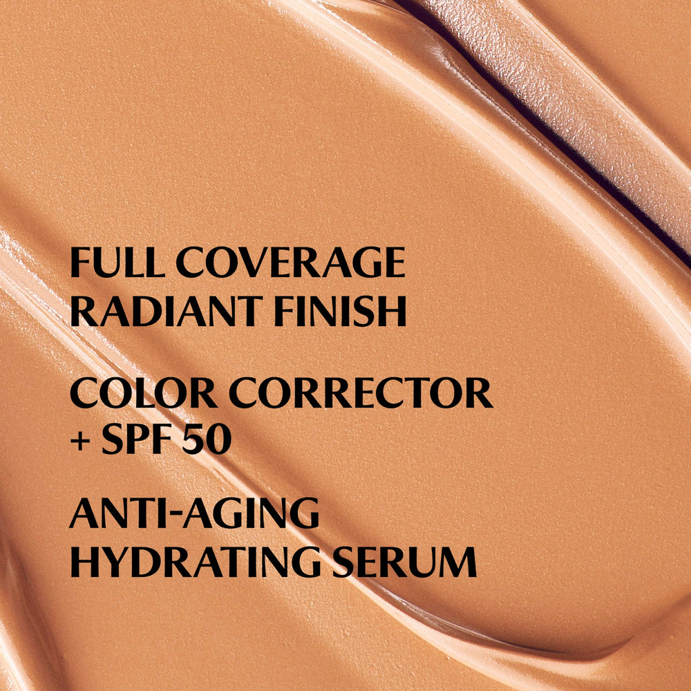 IT Cosmetics CC+ Illumination swirl demonstrates smooth blending.