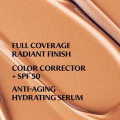 IT Cosmetics CC+ Illumination swirl demonstrates smooth blending.
